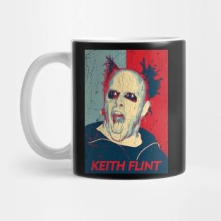 Retro Pop Art Style Keith Flint Mug